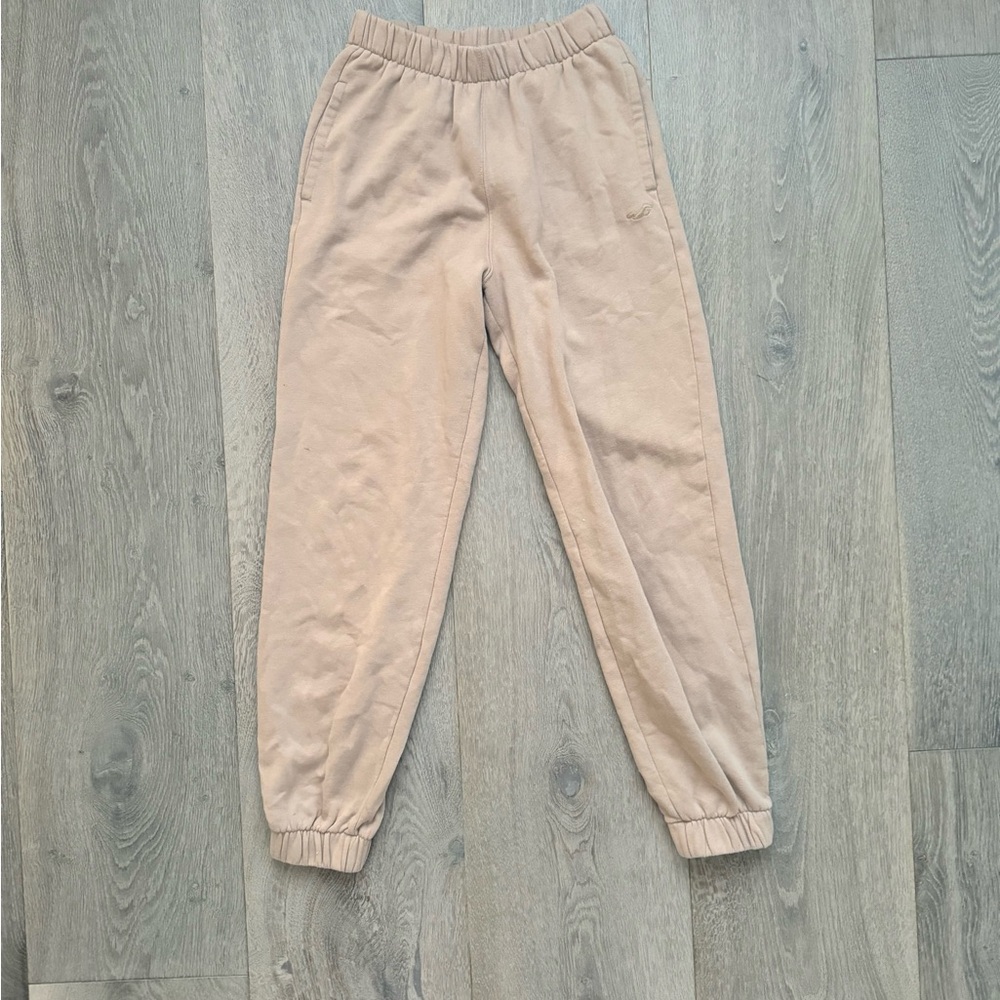 light grey hollister sweatpants🥨🤎✨